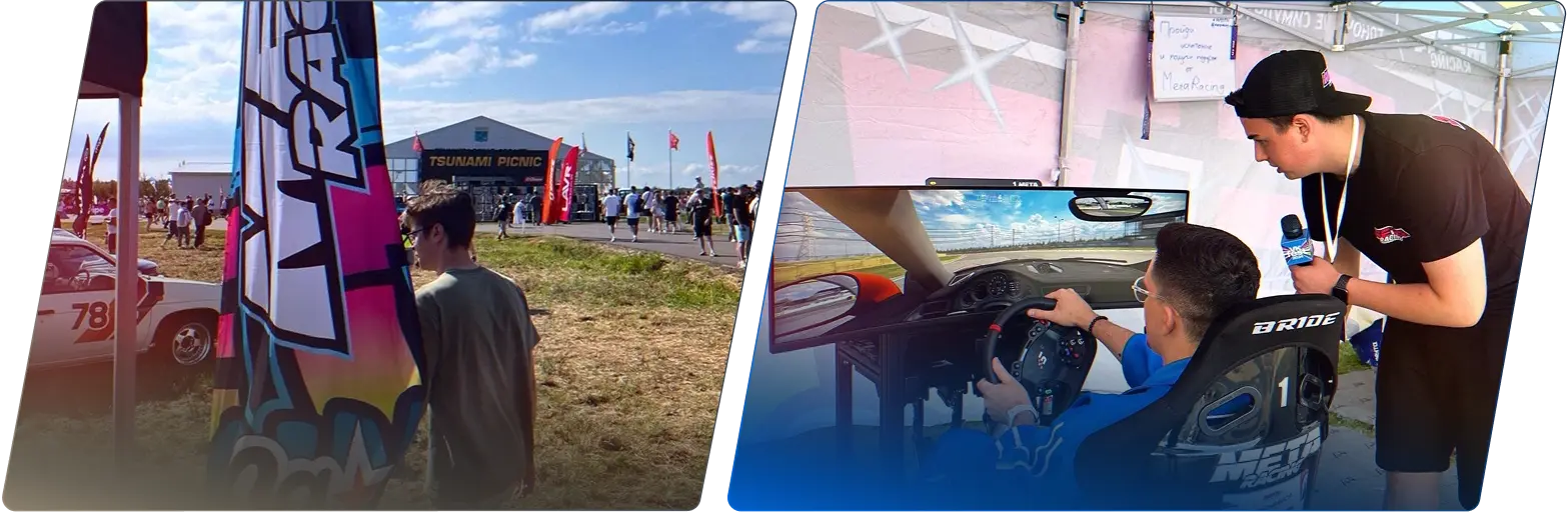 Tsunami Picnic и VK Fest с MetaRacing